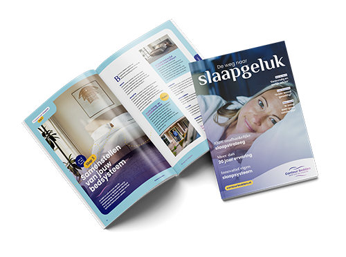 Bestel het slaapgeluk magazine - Contour Bedden