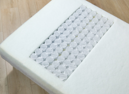 Boxspring met unieke schouderzone 