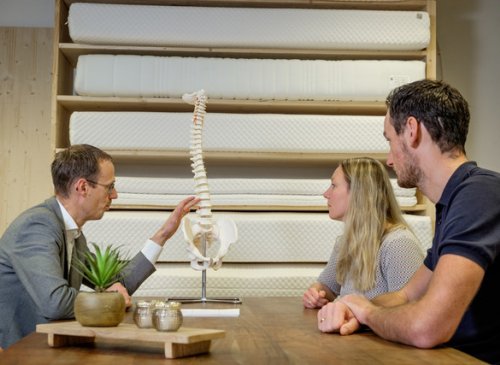 Zorgt voor meer ontspanning en minder rugklachten