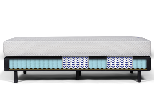 Boxspring met zachte schouder en heupzone