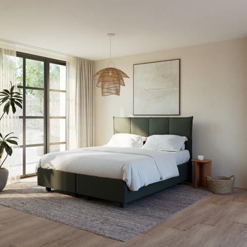 Een goede boxspring in perfecte harmonie met matras
